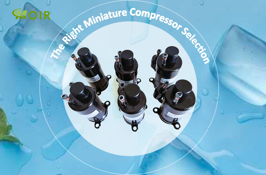 Miniature compressor selection