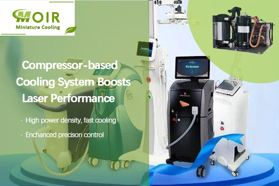 Compressor-based cooling system boosts aesthetic laser performance