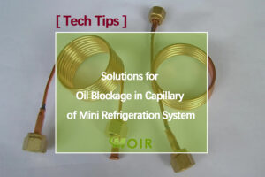 Solutions for Oil Blockage in Capillary of Mini Refrigeration System