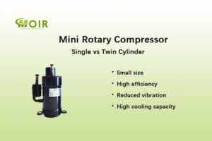 Differences between Single vs Twin Rotary Compressor