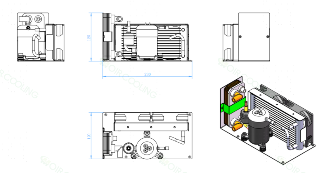 MOIR Mini-Compressor Cooling System